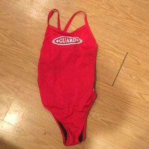 Women’s Lifeguard Bathing Suit